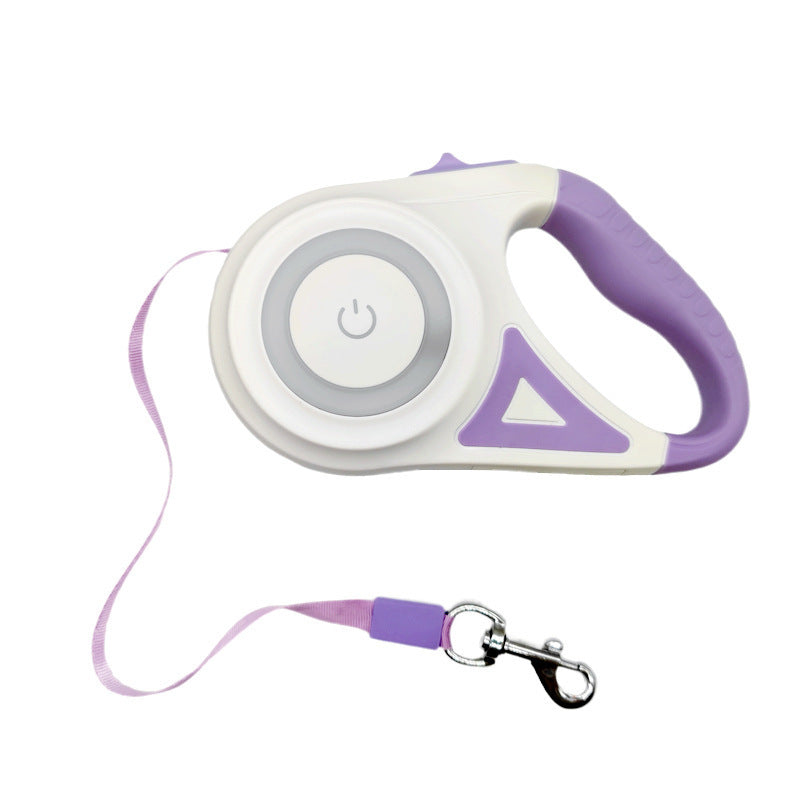 Retractable LED Dog Leash, Large/X-Large