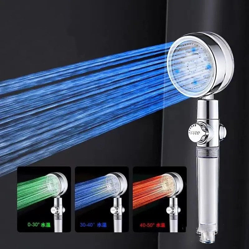 HydroShower LED Handheld Showerhead