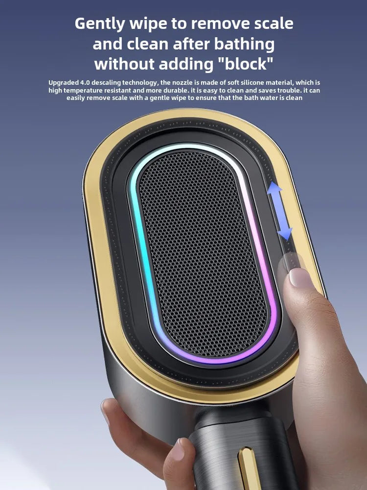 Wireless Speaker Shower Nozzle