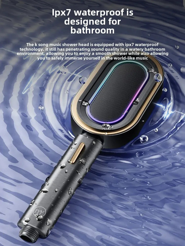 Wireless Speaker Shower Nozzle