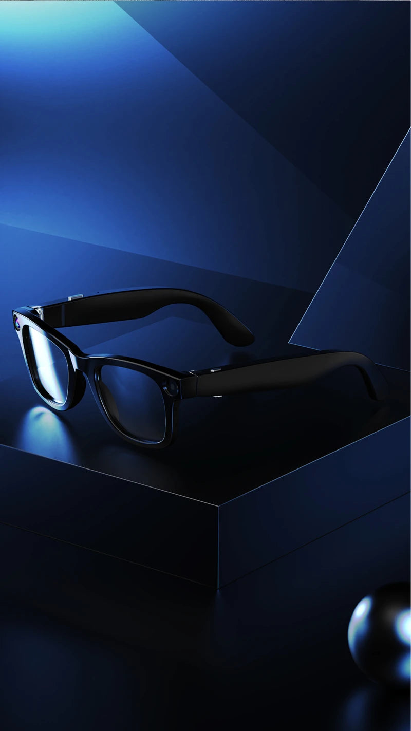 AI Voice Translation 4K Transition Lenses Smart Eyewear