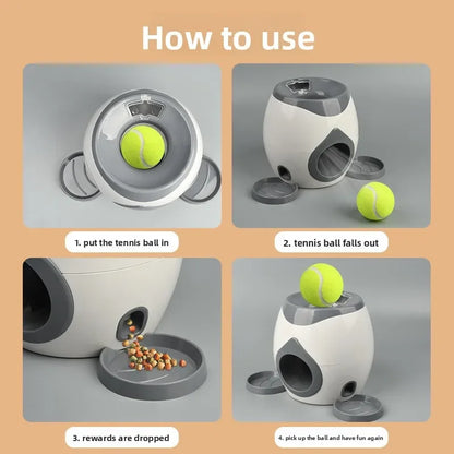 Food Reward Pet Ball Shooter