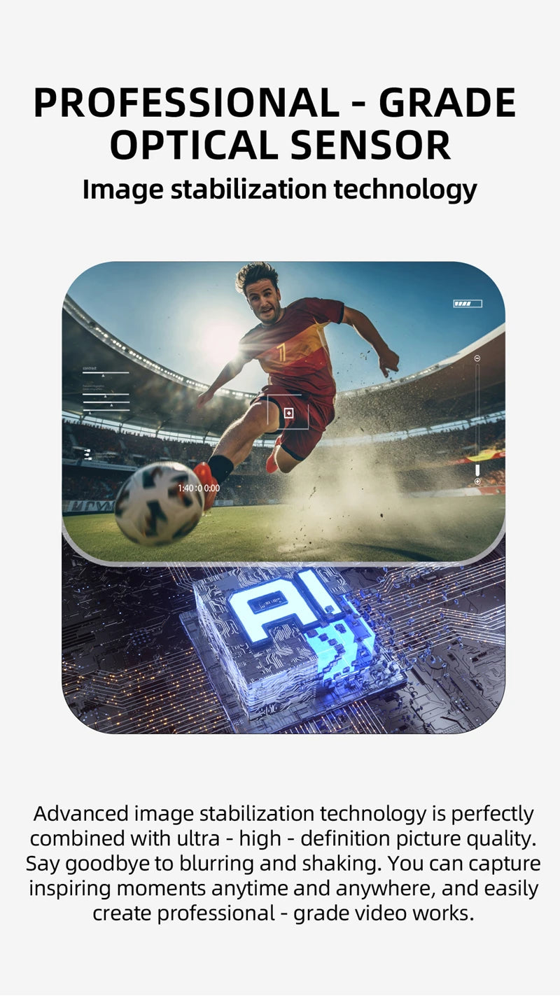 AI Voice Translation 4K Transition Lenses Smart Eyewear